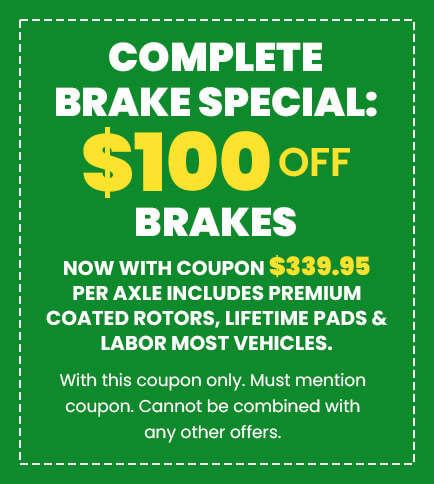 Complete Brake Special Coupon